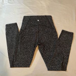 Lululemon leggings. Calf height.